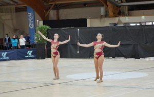 Duo Junior N2
Audeline et Samantha
2ème Championnat départemental
4ème Sélectif
