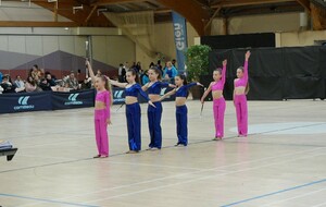 Equipe Minime N3
Kassy, Alysse, Léa, Léna, Clémence et Tracy
2ème championnat départemental
6ème Sélectif
3ème Régional
14ème demi-finale